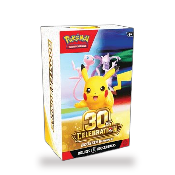 Pokémon 30 Jahre Boosterbundle, Vorderseite