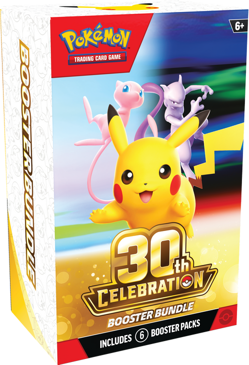 Pokémon 30 Jahre Boosterbundle, Herstellerbild der englischen Ausgabe