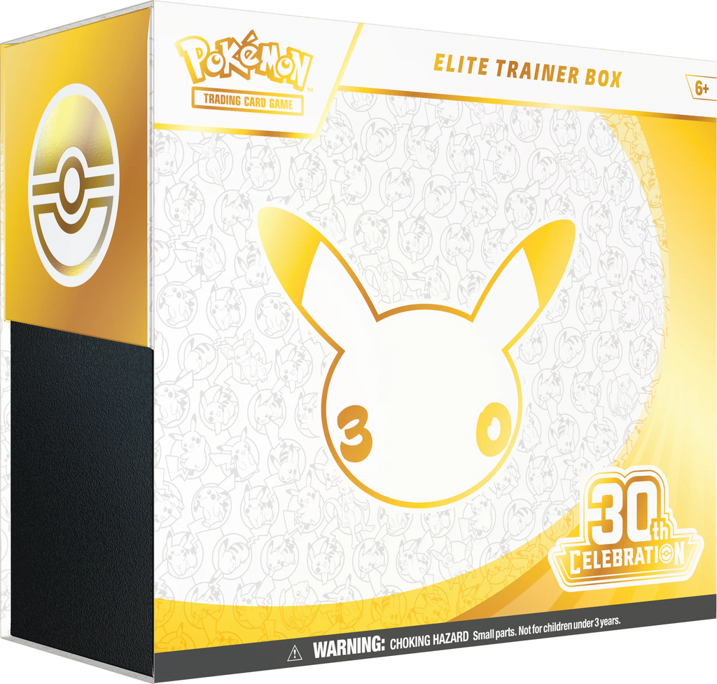 Pokémon 30 Jahre TTB, Herstellerbild der englischen Ausgabe